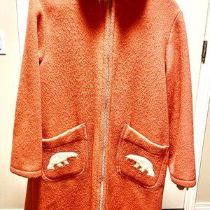 Vintage Inuvik Parka Enterprise 100% pure wool northern parka in rare pink